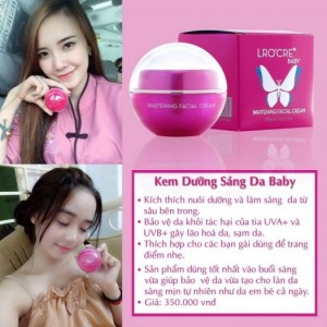 Kem dưỡng trắng da lro'cre baby