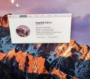 Macos Sierra 27inch Chip Intel Corei5, Ram 8gb Mới 99,9% Bao Đẹp