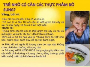 Wellness kid dành cho trẻ biếng ăn, chậm phát triển, còi xương