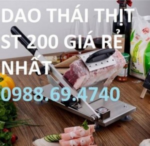 Mua máy thái thịt đông lạnh bằng tay ST200 giá rẻ nhất hà nội