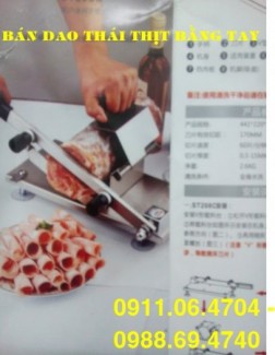 Mua máy thái thịt đông lạnh bằng tay ST200 giá rẻ nhất hà nội