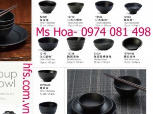 Bát đĩa lẩu nướng BBQ, bát đĩa nhật bản hàn quốc