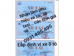 Phù hiệu xe tải ở Cẩm Mỹ Đồng Nai