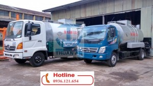 Xe phun tưới nhựa đường 5m3