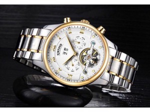 Đồng hồ kinyued kim cơ dây thép cao cấp