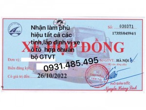 Hướng dẫn chi tiết phù hiệu vận tải và định vị xe ô tô