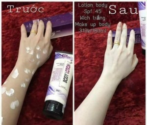 BODY LOTION M'White - Phấn Nước Body