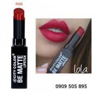 Son lì City Color Be Matte (Hàng Xách Tay Mỹ 100%)