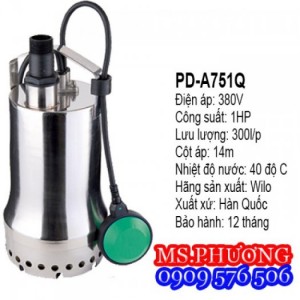 Bán máy bơm nước Wilo chính hãng Đức xuất xứ Hàn Quốc