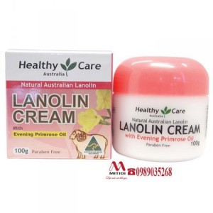 Kem dưỡng da nhau thai cừu Lanolin Cream của Healthy Care