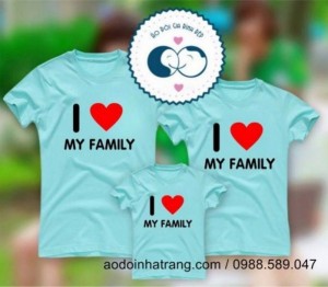 Áo gia đình đẹp, rẻ, chất lượng