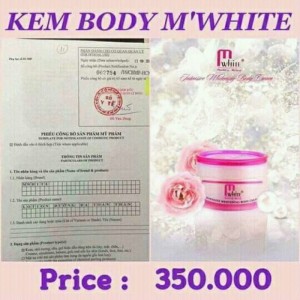 INTENSIVE WHITENING BODY CREAM - Kem Dưỡng Trắng Da Toàn Thân - Được Khoa Học, Y Tế Công Nhận Làm Đẹp