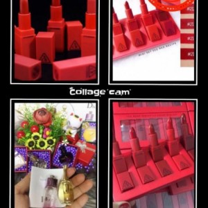 Son 3ce-Set 5 Son Mini 3CE Red Recipe (Tặng nước hoa )