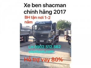 Xe ben nào hot nhất hiện nay ? đó là xe ben shacman 2017