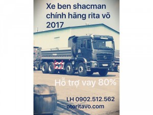 Mua xe ben shacman 2017 ở đăk Nông có khuyến mãi cực sốc