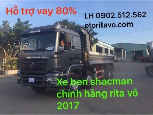 Xe ben shacman 2017 khuyến mãi khủng ở đồng nai
