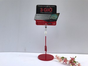 Wobbler quảng cáo đẹp, sản xuất wobbler để bàn, bán sỉ wobbler để bàn