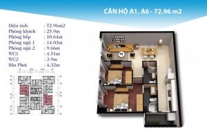 Cần cho thuê căn hộ Topaz City mặt tiền đường Cao Lỗ, quận 8. Diện tích 70m2, 2PN , 2wc