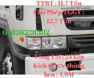 Model : Daewoo novus K4DEF, 2 cầu , ga cơ