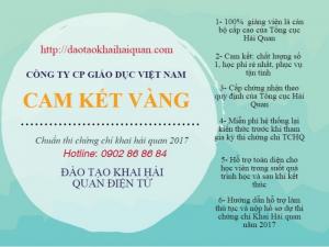 lớp khai hải quan tại TP Hồ Chí Minh
