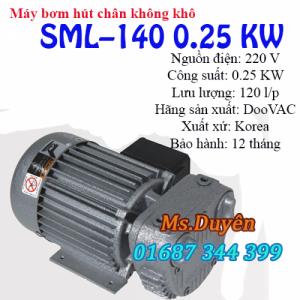 Máy bơm hút chân không khô Doovac SML – 140 0.25 KW
Giá: 9.660.000 VNĐ
(Đã bao gồm VAT)