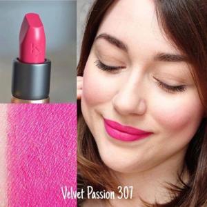 Kiko Velvet Passion - son lì cao cấp - 307 hồng fuchsia tươi