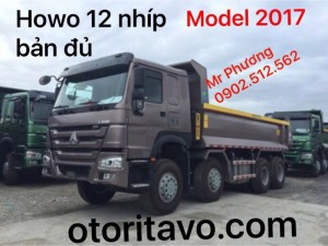 Giá xe ben howo 2017 bán về đồng nai