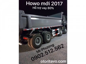 Giá xe ben howo 2017 bán về đồng nai
