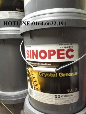 Mỡ Chịu Nhiệt Sinopec Crystal Grease NLGI 3