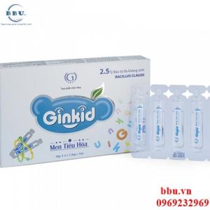 Men tiêu hóa cho trẻ biếng ăn Ginkid 5ml