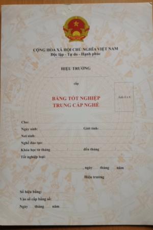 Cung cấp phôi bằng nghề
