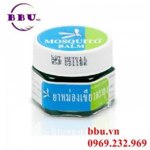 Dầu thoa trị muỗi đốt, côn trùng cắn, bong gân Green Balm Mosquito Brand Yanhee