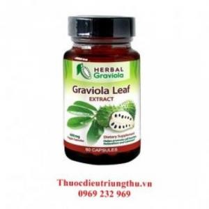 Viên uống tăng cường hệ miễn dịch graviola (soursop) leaf extract capsules