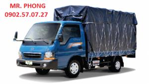 Xe KIA K190 tải trọng 1 tấn 9 tại Tây Ninh, xe được nâng tải từ KIA K2700 hay Frontier125