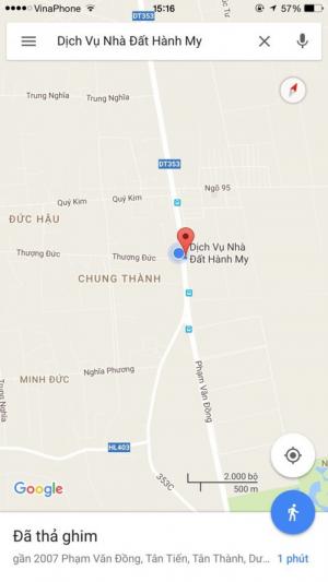 Bán đất đường 353, phường Tân Thành, quận Dương Kinh, Hướng Tây Nam, Diện tích 240m2
