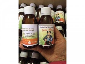 chữa sâu răng hôi miệng