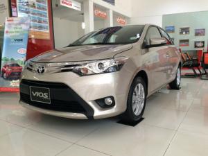 Khuyến Mãi Mua Vios 2018 1.5G Số Tự Động Màu Nâu Vàng 90Tr, Trả Góp 8Tr/tháng, Vay Đến 8 Năm