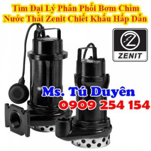 Nhà phân phối các loại bơm chìm nước thải Zenit