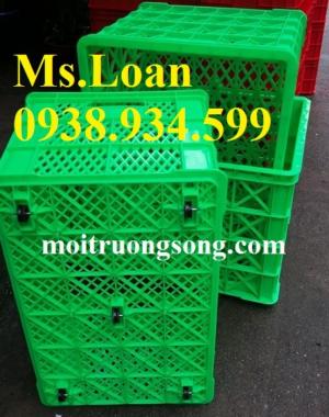 sóng nhựa có 5 bánh xe