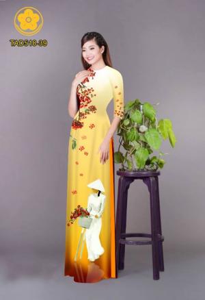 Vải áo dài nữ sinh và hoa phượng