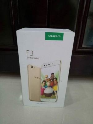 Oppo f3 chính hãng mới,  full box, Ram 4GB, Rom 64GB, camera 16+13MP