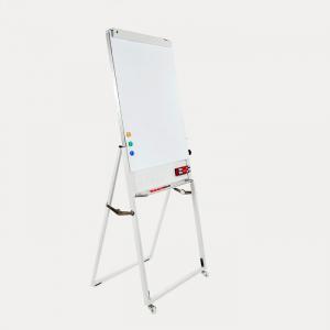 Bảng kẹp giấy Flipchart, Bảng Flipchart chân gấp có bánh xe KT: 60x100cm