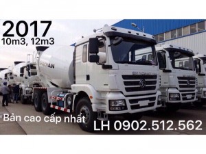 Xe trộn bê tông howo, shacman 2017 ở đà nẵng