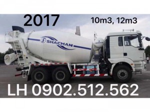 Xe trộn bê tông howo, shacman 2017 ở đà nẵng