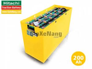 Bình ắc Quy xe nâng hàng HITACHI KOBE 48V 201Ah