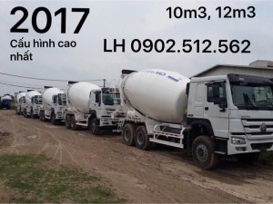 Mua bán xe bồn trộn bê tông howo, shacman ở đà nẵng