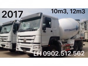 Mua bán xe bồn trộn bê tông howo, shacman ở đà nẵng