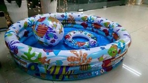 Bộ bể bơi cho bé INTEX (PHAO + BỂ + BANH )