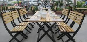 Bàn ghế gỗ quán nhậu giá rẻ