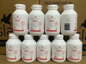 Bổ sung kẽm cho bé Bio Island Zinc 120 viên